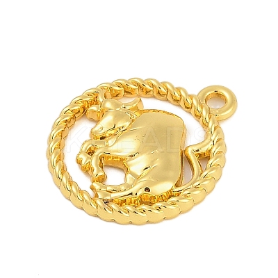 Twelve Constellations Alloy Pendants LS-PALLOY-Q006-01I-G-1