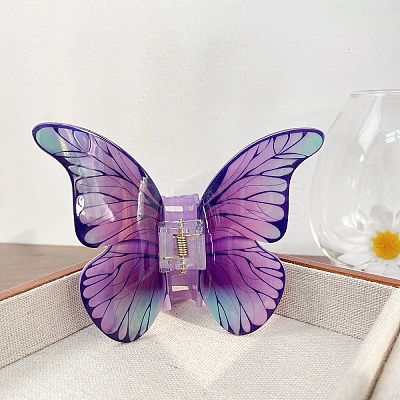Acrylic Claw Hair Clips PW-WGBB546-01-1