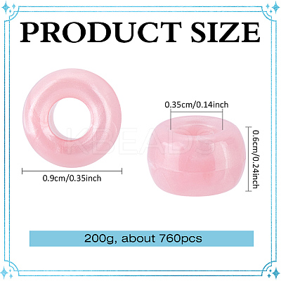 200G Plastic Pearlized Beads KY-ME0001-04-1