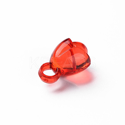 Transparent Acrylic Pendants MACR-N013-031-1