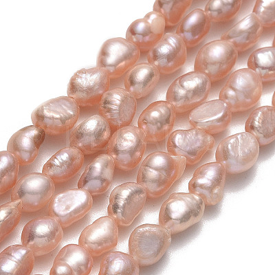 Natural Cultured Freshwater Pearl Beads Strands PEAR-A005-10D-X-1