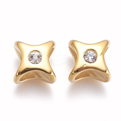 304 Stainless Steel Slide Charms STAS-I097-088G-1