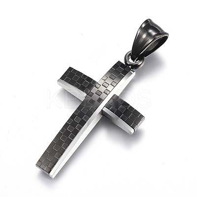 304 Stainless Steel Pendants X-STAS-H329-64BP-1