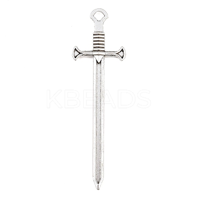 Tibetan Style Alloy Big Pendants AL-CBAC014-01AS-01-1