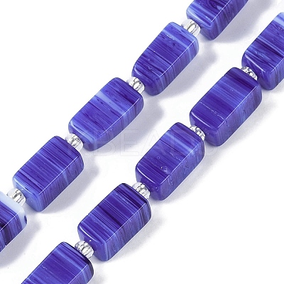 Handmade Lampwork Beads Strands LAMP-Q037-01A-06-1