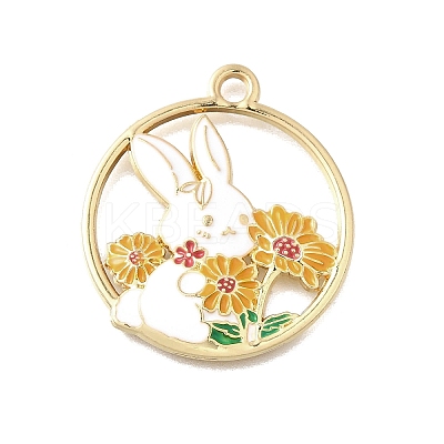 Alloy Enamel Pendants FIND-G090-03A-02-1