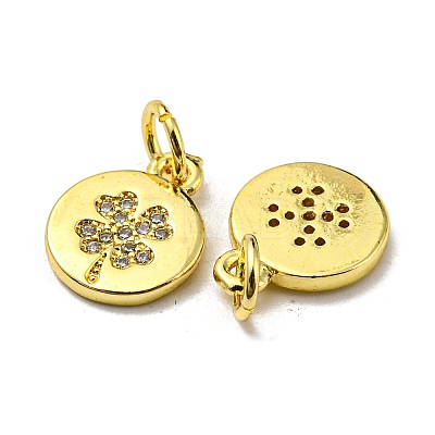 Real 18K Gold Plated Brass Pendants KK-L209-012G-02-1