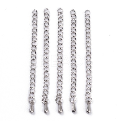 Tarnish Resistant 304 Stainless Steel Chain Extender STAS-D037-1