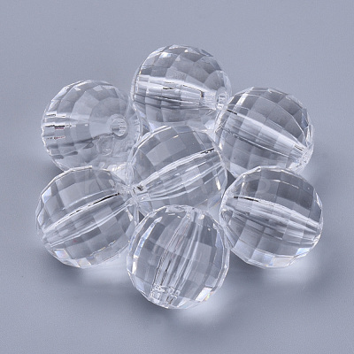 Transparent Acrylic Beads TACR-Q254-16mm-V01-1