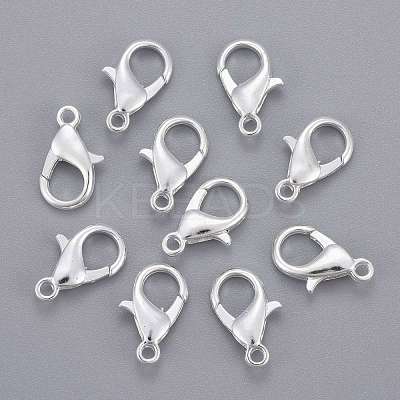 Zinc Alloy Lobster Claw Clasps Y-E105-S-1