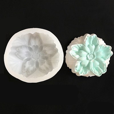 Cherry Blossom Flower Shaped DIY Candle Silicone Molds PW-WG4E862-05-1