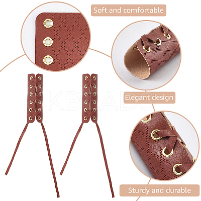 Imitation Leather Road Cycling Bicycle Handlebar Cover Grips AJEW-WH20018-101A-1