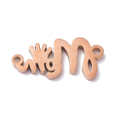 Mother's Day 304 Stainless Steel Pendants STAS-C035-01RG-1