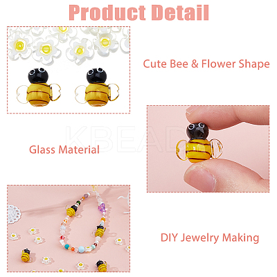 Handmade Lampwork Beads LAMP-HS0001-16-1