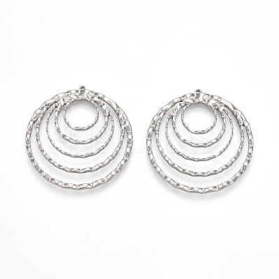 304 Stainless Steel Pendants STAS-T064-64P-1