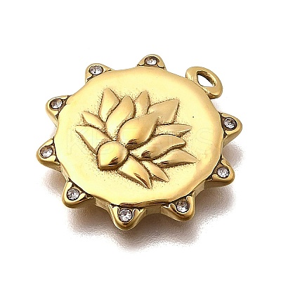 304 Stainless Steel Pendants STAS-Z161-07G-1