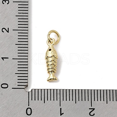 Brass Micro Pave Cubic Zirconia Pendants KK-L262-14G-1