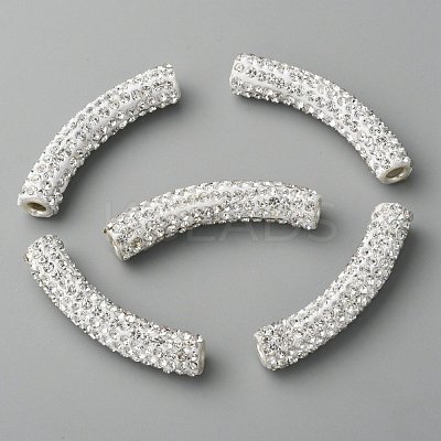 Crystal Brass Tube Middle East Rhinestone Beads X-RB-C1300-7-1