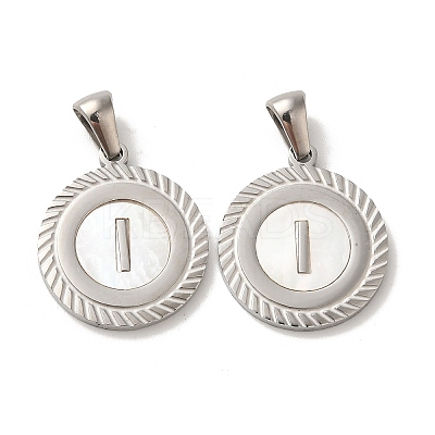 304 Stainless Steel Pendants STAS-I204-I-P-1
