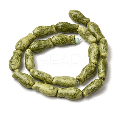 Vintage Handmade Porcelain Beads Strands PR-CBAA37B-01A-1