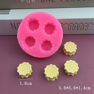 Cookies DIY Food Grade Silicone Fondant Molds PW-WG85103-05-1