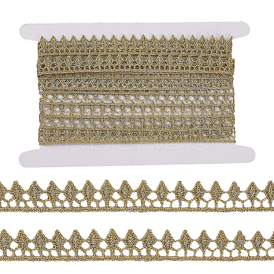 5Yards Polyester Lace Trim Ribbons OCOR-GF00005-12A-1