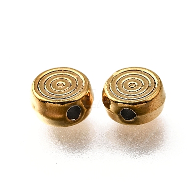 304 Stainless Steel Beads STAS-V009-13B-G-1