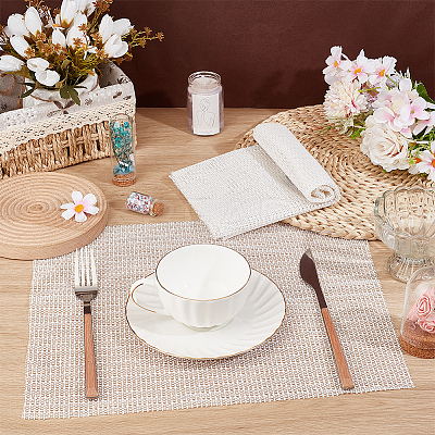 PVC Net Fabrics DIY-WH0661-50D-1
