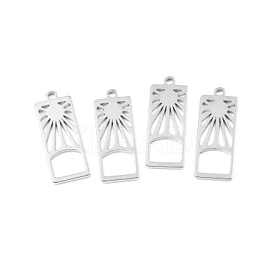 Non-Tarnish 201 Stainless Steel Pendants STAS-T063-171P-1