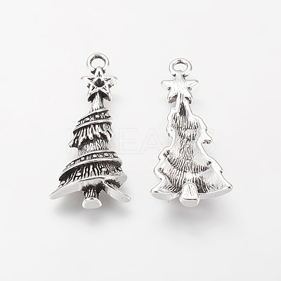 Tibetan Style Alloy Pendants LS-TIBEP-GC118-AS-RS-1