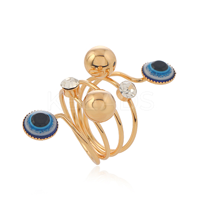 Fashionable Lady's Evil Eye Ring VX9344-1