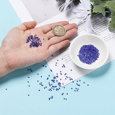 FGB 200G 8 Colors 12/0 Grade A Round Glass Seed Beads SEED-JP0010-15-2mm-1