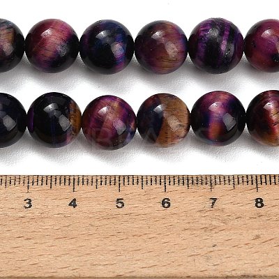 Natural Tiger Eye Beads Strands LS-G-F591-18-12mm-10-1