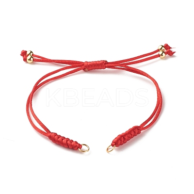 Adjustable Nylon Braided Cord Bracelet Making Accessories AJEW-JB01096-1