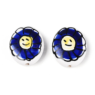 Handmade Porcelain Beads PORC-T134-14M-1