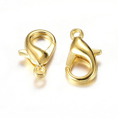 Zinc Alloy Lobster Claw Clasps LS-X-E103-G-NF-1