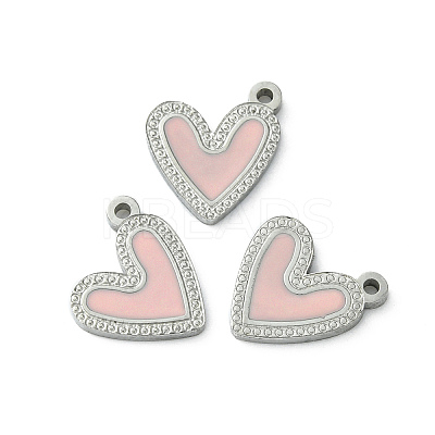 304 Stainless Steel Manual Polishing Charms STAS-C075-39P-1