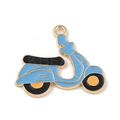 Alloy Enamel Pendants ENAM-Z010-32A-KCG-1
