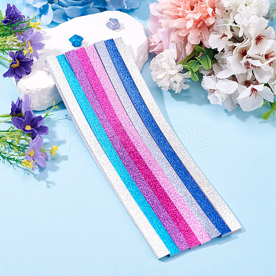200Pcs 2 Colors Lucky Star Origami Paper DIY-TADJ0001-11-1