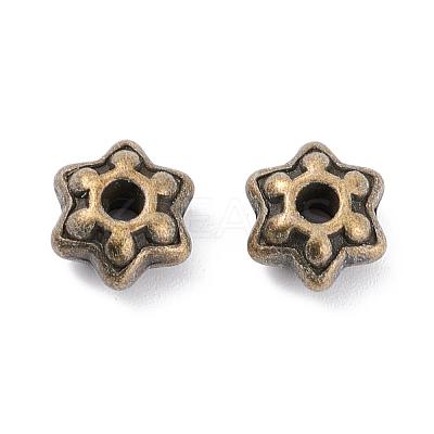 Tibetan Silver Spacer Beads MLF1057Y-NF-1