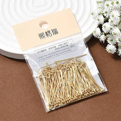 SHEGRACE Brass Ball Head Pins XGR0087G-29G-1