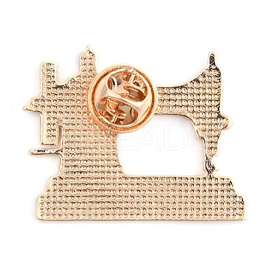 Sewing Machine Enamel Pins JEWB-G279-04G-01-1