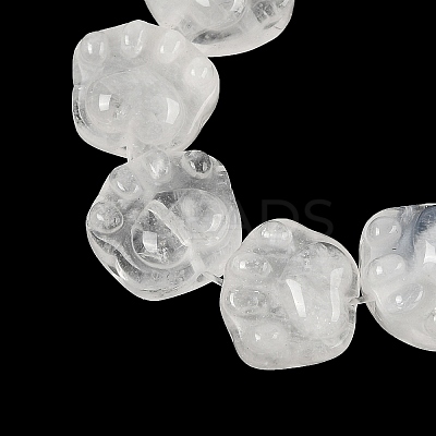 Natural Quartz Crystal Beads Strands G-M108-A10-01-1