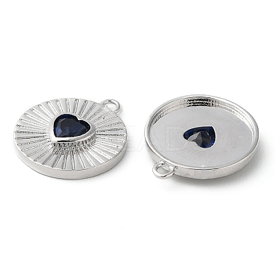 Real Platinum Plated Brass Pendants KK-F862-02P-03-1