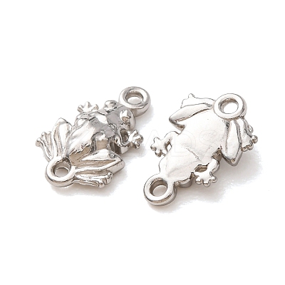 304 Stainless Steel Connector Charms STAS-N124-54P-1