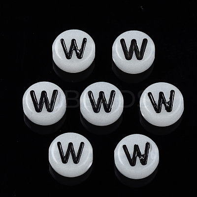 Acrylic Beads SACR-S273-29W-1