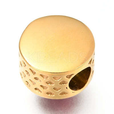 304 Stainless Steel European Beads STAS-O097-126D-1