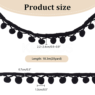 Cotton Ribbons DIY-WH0580-33B-1