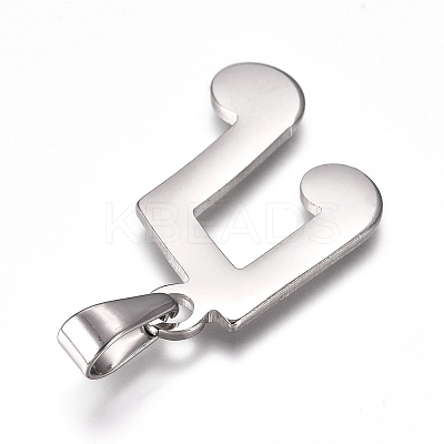 Tarnish Resistant 304 Stainless Steel Pendants LS-STAS-I135-13P-1