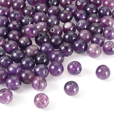 2 Strands 2 Colors Natural Amethyst Beads Strands G-TA0002-62-1